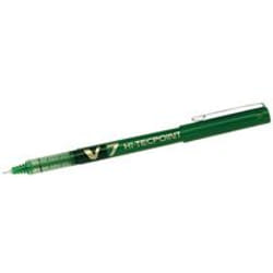 Pilot V7 Hi-Tecpoint Liquid Ink Rollerball Pen 0.7mm Tip 0.5mm Line Gr