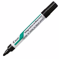 Pilot Wyteboard Medium Tip Drywipe Marker Black (Pack 12) - 4902505088