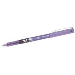 Pilot Hi-Tecpoint V5 Stick pen Purple 12 pc(s)