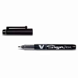 Pilot SW-VSP-B, 1 colours, Black, 0.6 mm, Black, Round, Metal