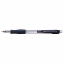 Pilot Super Grip Pencil Black 506101201. Mechanical pencil. Rubberised grip. Lead: 0.5mm.