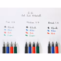 Pilot Gelroller G-2 0.7 Retractable gel pen Medium Red - Additional view 4