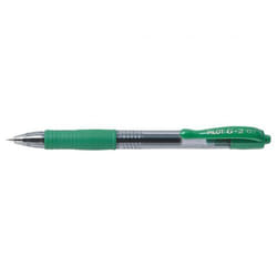 Pilot G-207 Retractable Gel Rollerball Pen 0.7mm Tip 0.39mm Line Green