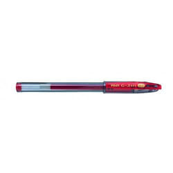 Pilot G-307 Grip Gel Rollerball Pen 0.7mm Tip 0.39mm Line Red (Pack 12