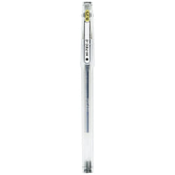 Pilot Gel Ballpoint Pen  Hi-Tec-C 025  Ultra Fine  Black (LH-20C25-B)