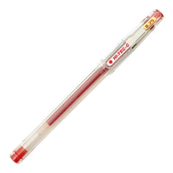 Pilot Gel Ballpoint Pen  Hi-Tec-C 025  Ultra Fine  Red (LH-20C25-R)