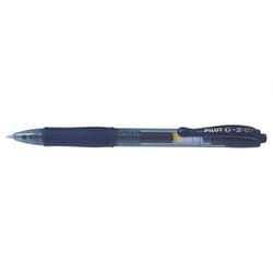 Pilot G-207 Retractable Gel Rollerball Pen 0.7mm Tip 0.39mm Line Blue-