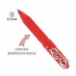 Pilot Frixion Erasable Rollerball 0.7 mm Tip (Single Pen) - Red - Additional view 2