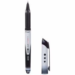 Pilot Vball 5 Grip Liquid Ink Rollerball 0.5 mm tip (Box of 12) - Black