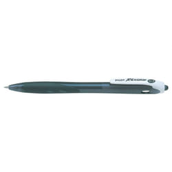 Pilot Rexgrip Black Clip-on retractable ballpoint pen Fine 10 pc(s)