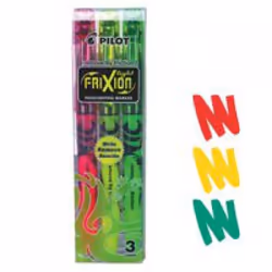 Pilot FriXion Erasable Highlighter Pen Chisel Tip 3.8mm Line Assorted