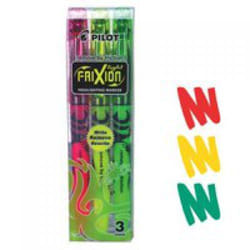 Pilot FriXion Erasable Highlighter Pen Chisel Tip 3.8mm Line Assorted