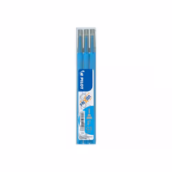 Pilot Pen Refills, Blue, Medium, Blue, Metal, 0.5 mm, 0.25 mm