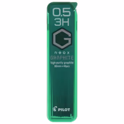 Pilot Mechanical Pencil Lead Neox Graphite 0.5mm  3H  40 Leads (HRF5G-20-3H)