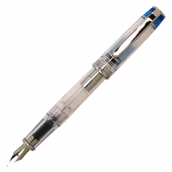 PILOT Prera Iro-Ai Medium-Nib Fountain Pen  Transparent Light Blue Body FPRN-350R-TLBM