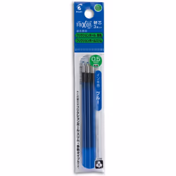 Pilot 2269003F FriXion Ball 4 Pen Ink Refill, Set of 3, Blue, 0.55 mm