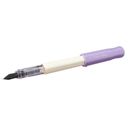 Pilot Kakuno Fine-Nib Fountain Pen  White Body Soft Violet Cap Body (FKA-1SR-SVF)