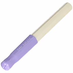 Pilot Kakuno Medium-Nib Fountain Pen White Body Soft Violet Cap Body (FKA-1SR-SVM)