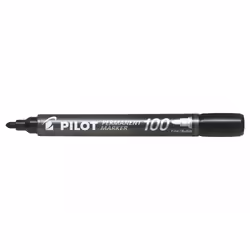 Pilot Permanent Marker 100, Black, 1 mm, 4.5 mm
