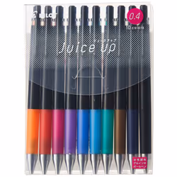 PILOT Knock Gel Ink Extra Fine Ballpoint Pen  Juice Up 04  10 Color Assorted (LJP200S4-10C)