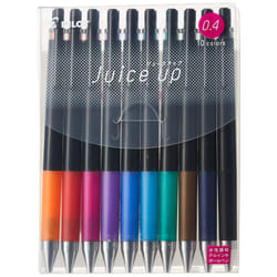 PILOT Knock Gel Ink Extra Fine Ballpoint Pen  Juice Up 04  10 Color Assorted (LJP200S4-10C)