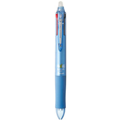 Pilot Frixion 4 Color Ballpoint Pen  Light Blue Body (LKFB-80EF-LB)