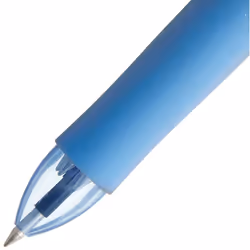 Pilot Frixion 4 Color Ballpoint Pen  Light Blue Body (LKFB-80EF-LB)