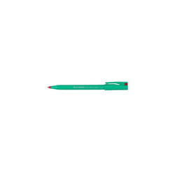 Pentel R50 Rollerball Pen Green Barrel Water-based 0.8mm Tip 0.4mm Line Red Ref R50-B [Pack of 12]
