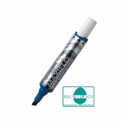 Pentel Maxiflo Whiteboard Marker Chisel Tip 1.5-6.2mm Line Blue (Pack