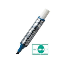Pentel Maxiflo Whiteboard Marker Chisel Tip 1.5-6.2mm Line Blue (Pack