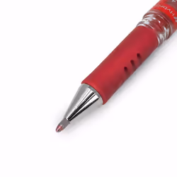 Pentel K230 Hybrid Gel Grip Rollerball Pen - Metallic Gel Ink - 1.0mm - Metallic Red - Pack of 12