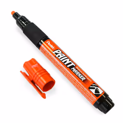 Pentel Permanent Cellulose Paint Marker Pens - MMP20 - Single - Orange