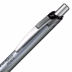 Pentel Energize PL77-A Pack of 12 Mechanical Pencils 0.7 mm Aluminium/