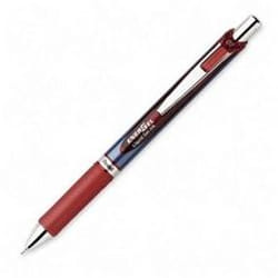 Pentel Energel XM Klick Clip-on retractable pen Red 12 pc(s)