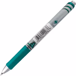 Pentel EnerGel BL77-D Gel-Ink Roller Ball Pen with Push-Button Mechanism 0.35 mm - Green (Pack of 12)