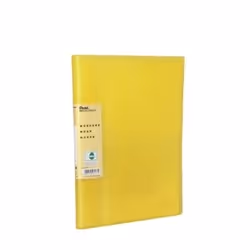 -Brightly coloured cover in vivid shades. -Title space on spine for easy reference. -Non-reflective. matt finish. low-static ...