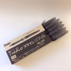 Pentel MLJ20-A Cartridge  Black  10 Pieces