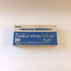 Pentel MLJ20-C Cartridge  Blue  10 Pieces