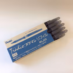 Pentel MLJ20-C Cartridge  Blue  10 Pieces