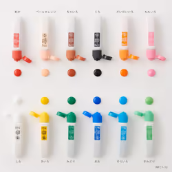 Pentel Paint F Watercolor Poly Tube WFC2-12S 12 Colors