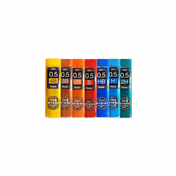 Pentel Ain Stein Mechanical Pencil Lead, 0.5mm B, 40 Leads (C275-B)