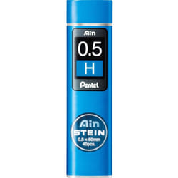 Pentel C275-H AIN STEIN Pencil Lead 0.5 mm, Hardness H 40 Leads