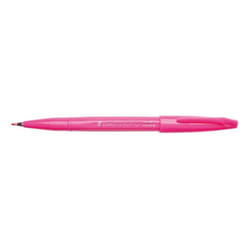Pentel brush pen red Pink