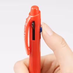 Pentel Ballpoint Pen Vicuna  Extra Fine  Black  Red  Blue  Green  Red (BXC45B)