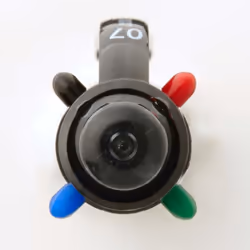 Pentel Ballpoint Pen Vicuna  Fine  Black  Red  Blue  Green  Black (BXC47A)