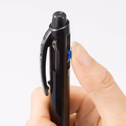 Pentel Ballpoint Pen Vicuna  Fine  Black  Red  Blue  Green  Black (BXC47A)