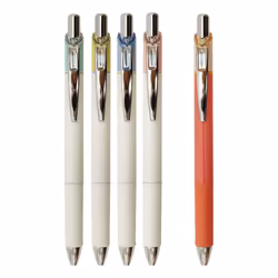 Pentel EnerGel Clena Retractable Liquid Gel Pen  Micro Fine Point 0.3m