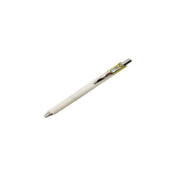 EnerGel Clena Retractable Liquid Gel Pen, Micro Fine Point 0.5mm Needle Tip, Black Ink, Mimosa Yellow Body (BLN75LG-A)