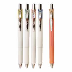 Pentel EnerGel Clena Retractable Liquid Gel Pen  Micro Fine Point 0.5m