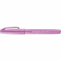 Pentel Brush Sign, Fine, 1 colours, Purple, Brush tip, 0.5 mm, 2 mm